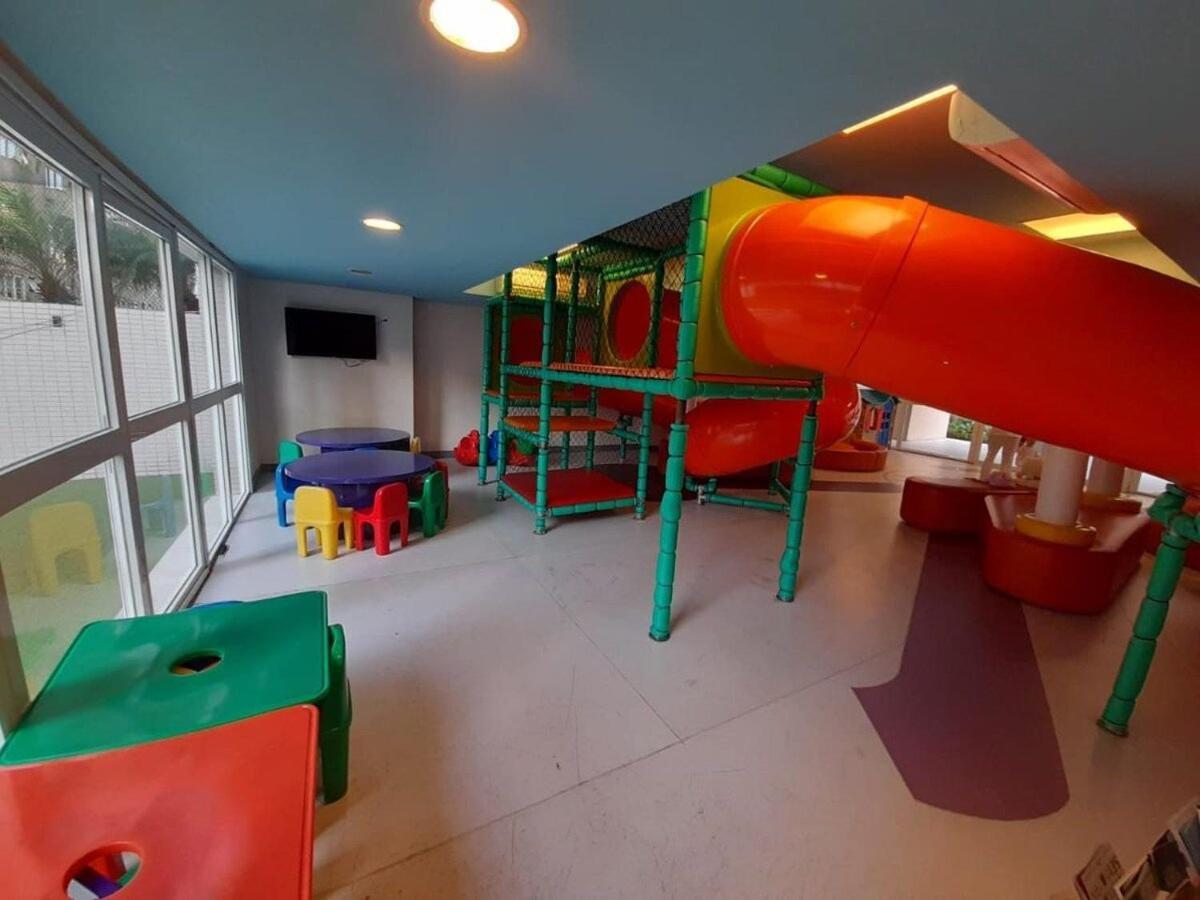 Lazer Completo Com Piscina E Sauna No Gonzaga Santos (Sao Paulo) Exterior foto