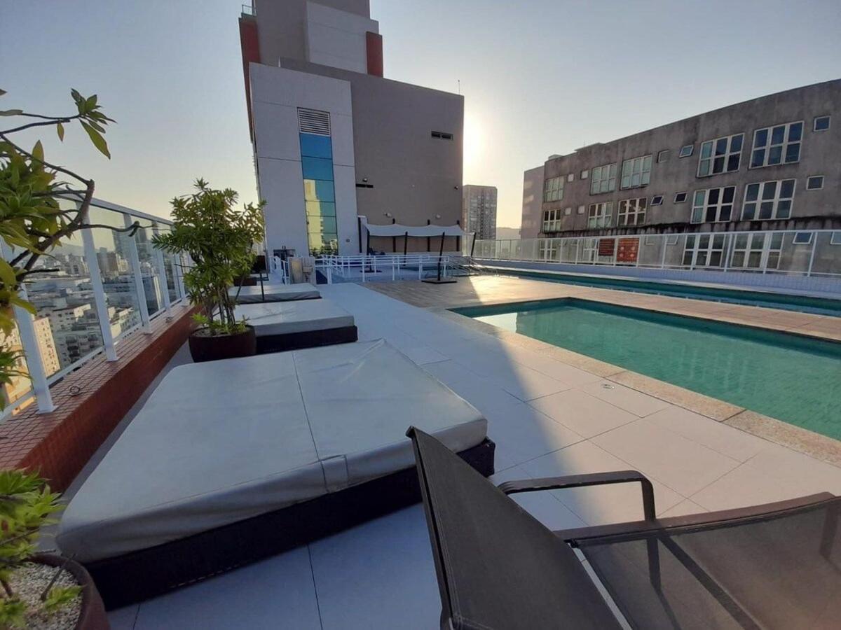 Lazer Completo Com Piscina E Sauna No Gonzaga Santos (Sao Paulo) Exterior foto